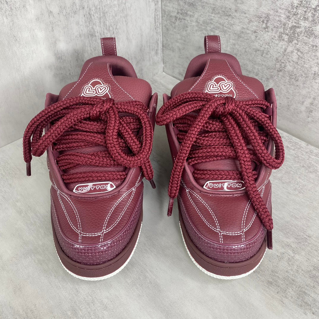 Louis Vuitton LV Skate Sneaker Bordeaux