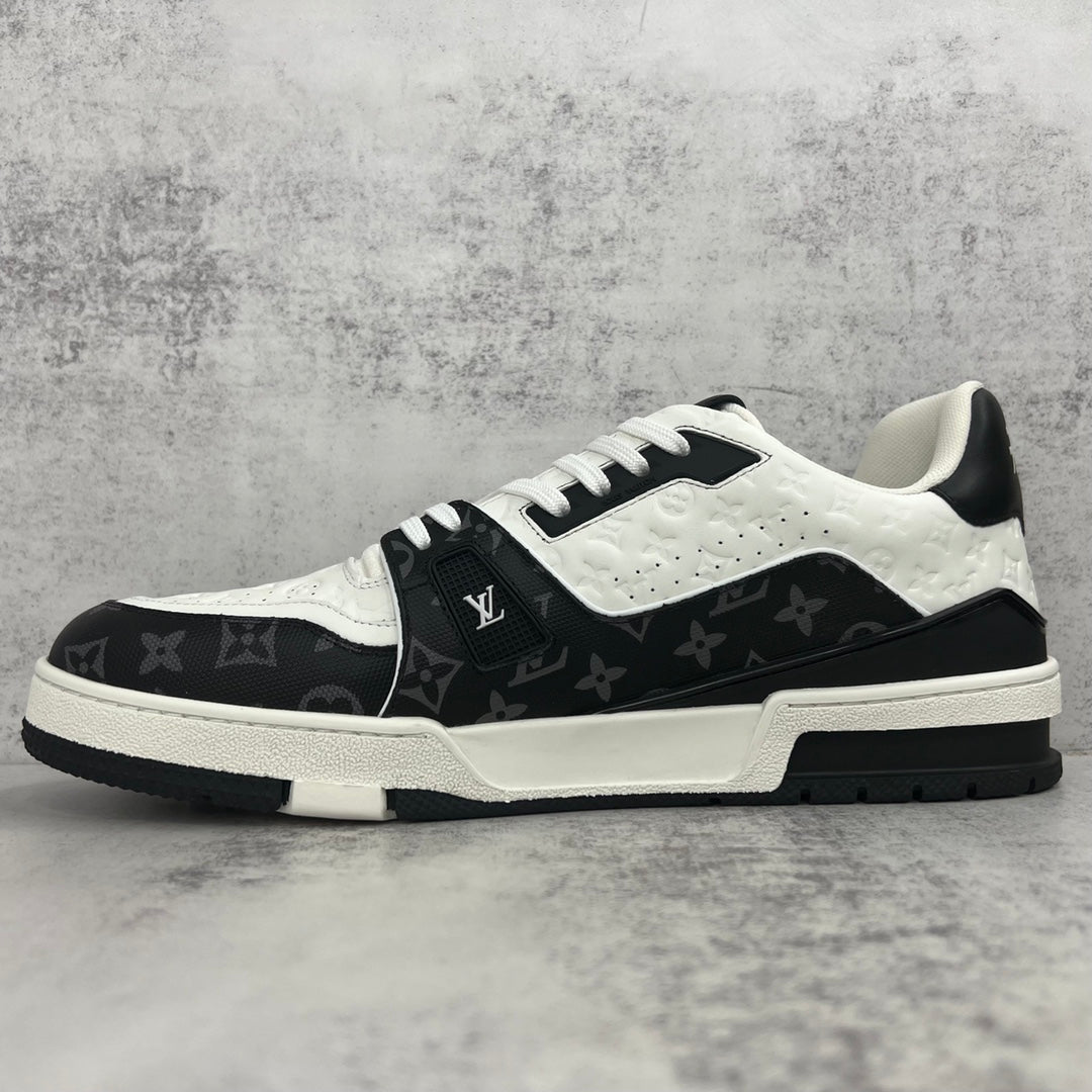 Louis Vuitton LV Trainer Black and White